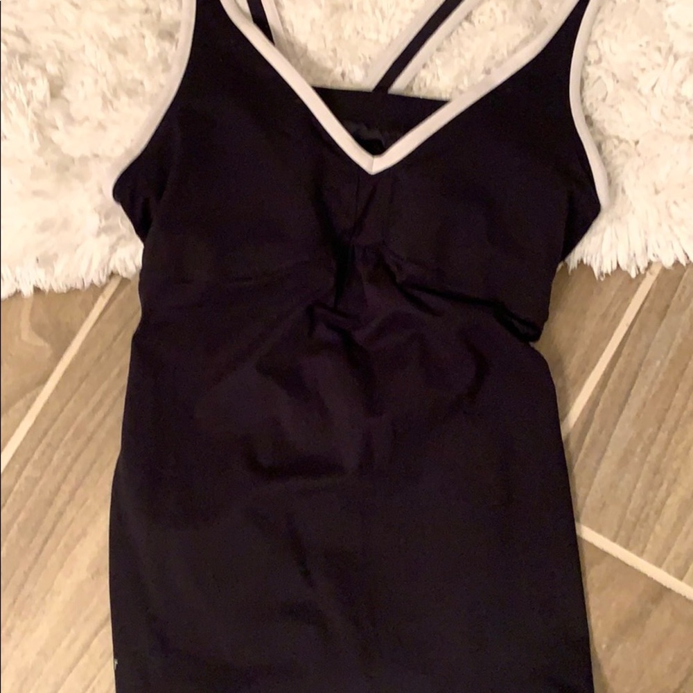 Nike top with bra inside